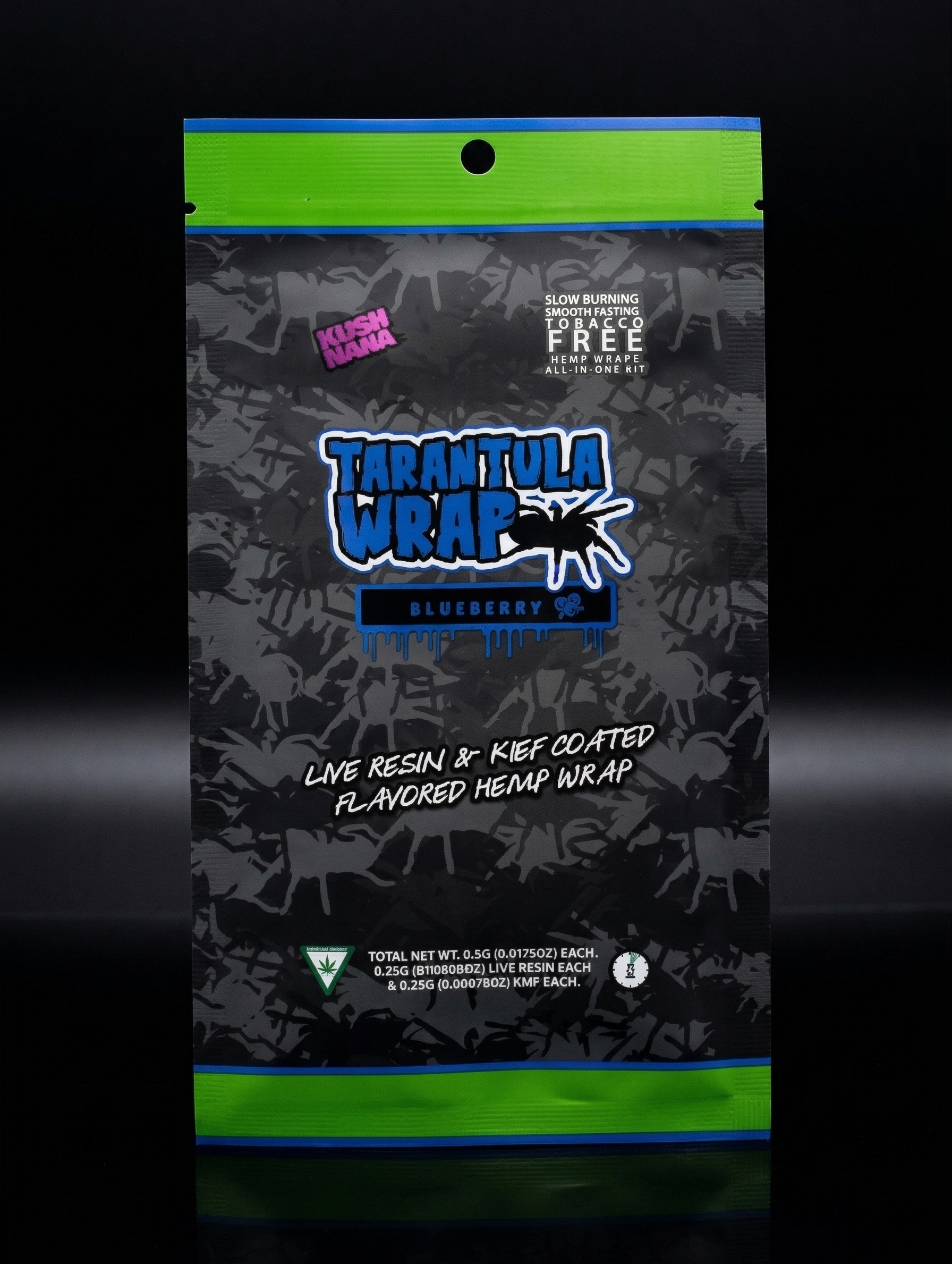 Blueberry Tarantula Wrap